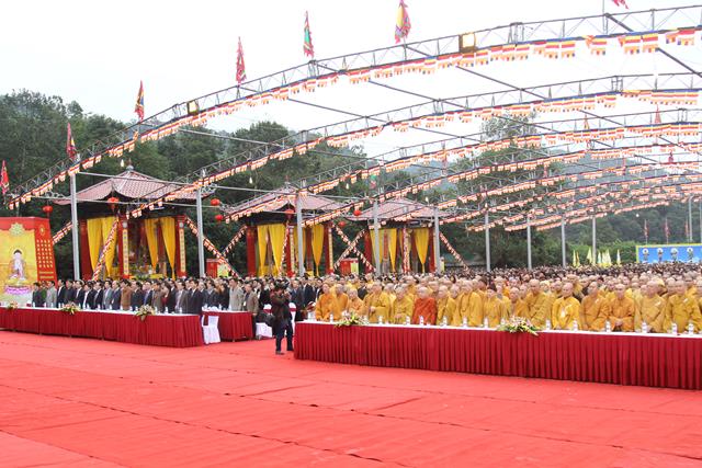 Quảng Ninh: Lễ tưởng niệm 707 năm Phật hoàng Trần Nhân Tông nhập niết bàn
