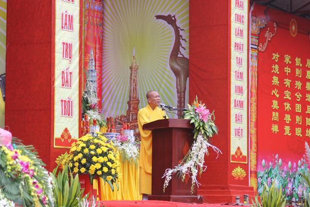 Quảng Ninh: Lễ tưởng niệm 707 năm Phật hoàng Trần Nhân Tông nhập niết bàn