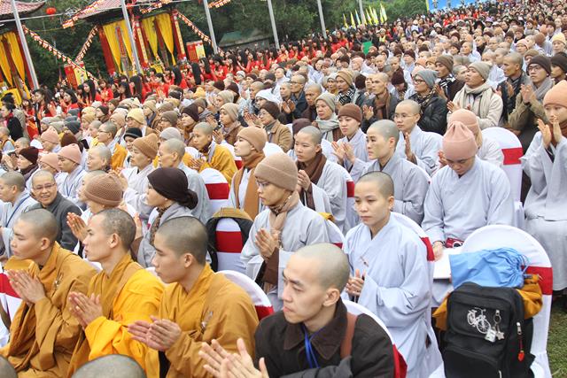 Quảng Ninh: Lễ tưởng niệm 707 năm Phật hoàng Trần Nhân Tông nhập niết bàn