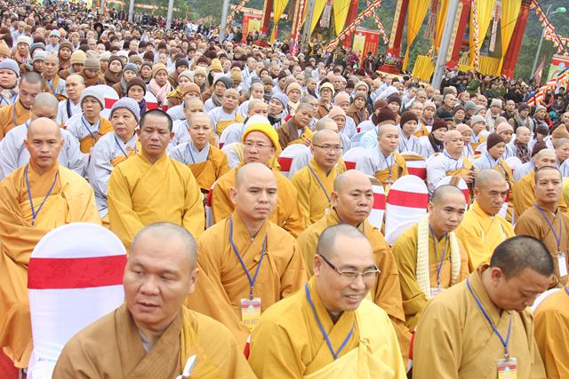 Quảng Ninh: Lễ tưởng niệm 707 năm Phật hoàng Trần Nhân Tông nhập niết bàn