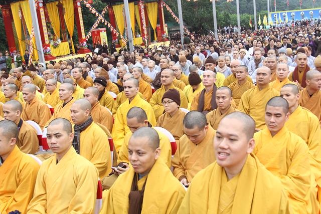 Quảng Ninh: Lễ tưởng niệm 707 năm Phật hoàng Trần Nhân Tông nhập niết bàn