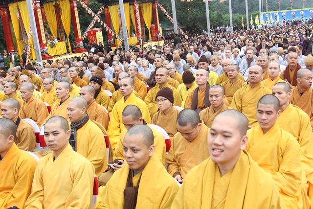 Quảng Ninh: Lễ tưởng niệm 707 năm Phật hoàng Trần Nhân Tông nhập niết bàn