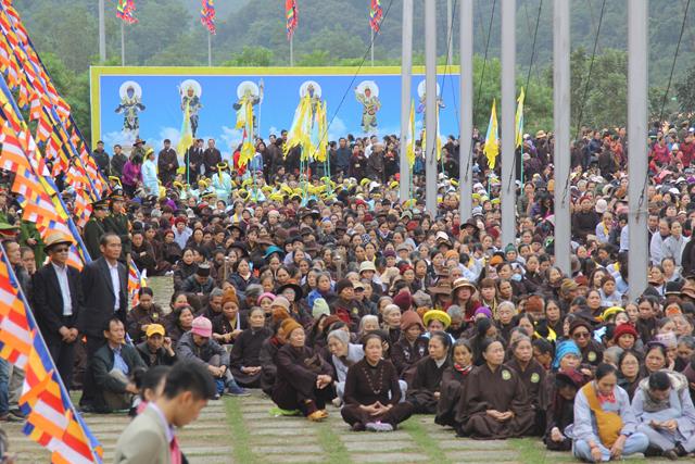 Quảng Ninh: Lễ tưởng niệm 707 năm Phật hoàng Trần Nhân Tông nhập niết bàn