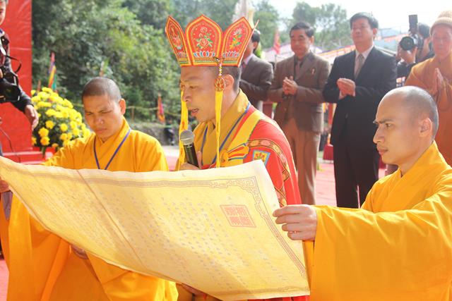 Quảng Ninh: Lễ tưởng niệm 707 năm Phật hoàng Trần Nhân Tông nhập niết bàn