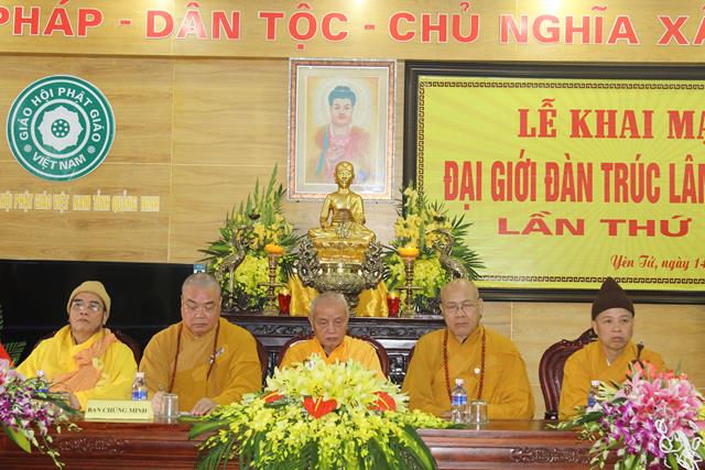 Quảng Ninh: Khai mạc Đại giới đàn Tam tổ Trúc Lâm