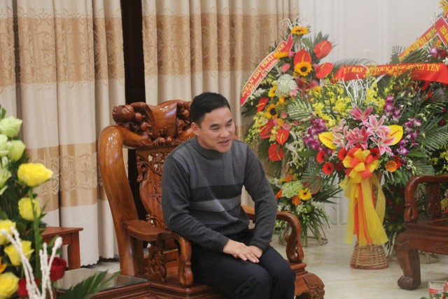 Thái Bình: Ban Trị Sự Phật Giáo tỉnh thăm và chúc mừng Giáng sinh tại Tòa Giám mục