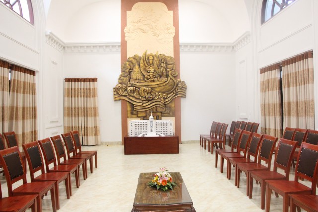 Thái Bình: Ban Trị Sự Phật Giáo tỉnh thăm và chúc mừng Giáng sinh tại Tòa Giám mục