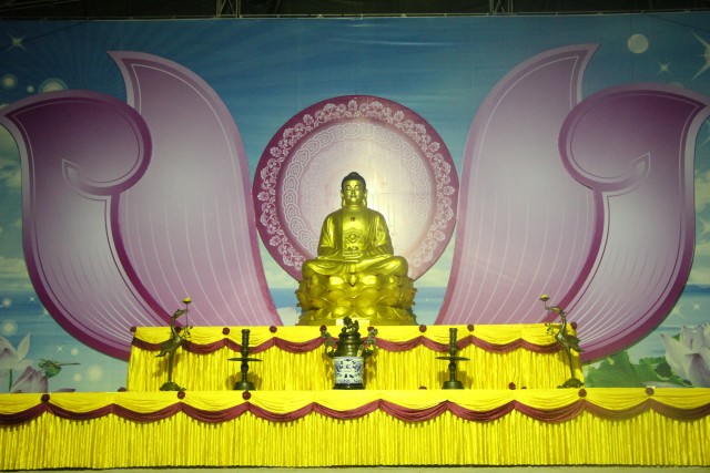 Thái Bình: Công tác chuẩn bị Đại lễ vía Phật Di Đà tại chùa Từ Xuyên