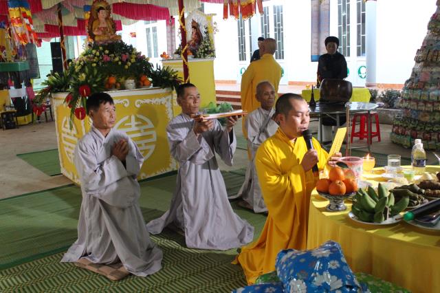Dak Lak: Đại trai đàn kỳ siêu bạt độ chẩn tế thai nhi tại chùa Liên Trì