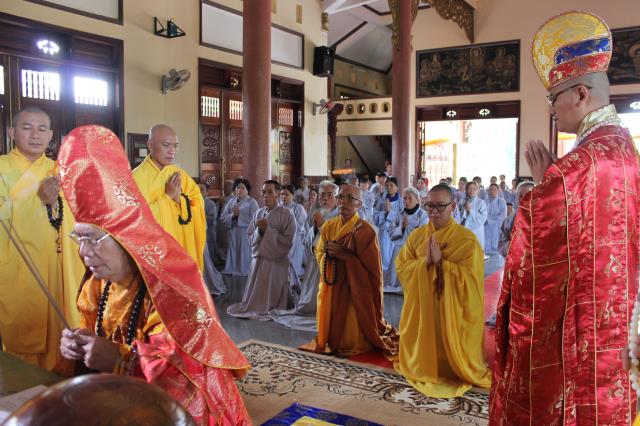 Dak Lak: Đại trai đàn kỳ siêu bạt độ chẩn tế thai nhi tại chùa Liên Trì