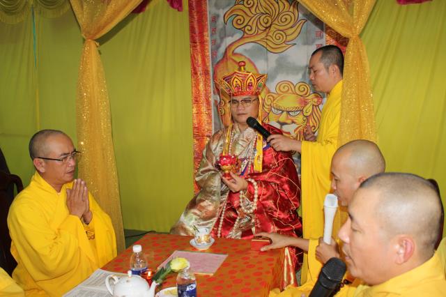Dak Lak: Đại trai đàn kỳ siêu bạt độ chẩn tế thai nhi tại chùa Liên Trì