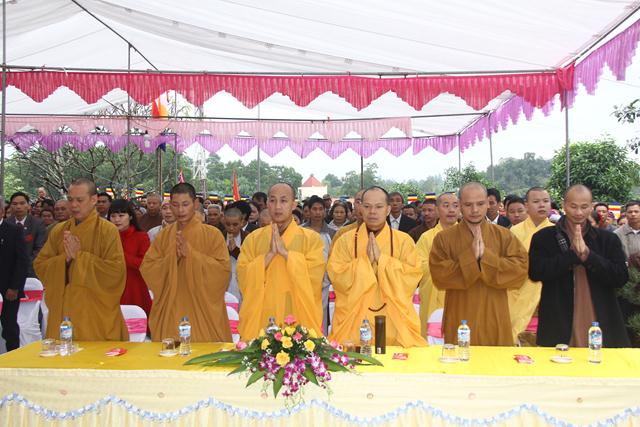 Thái Nguyên: Lễ lạc thành chính điện chùa Phú Sơn
