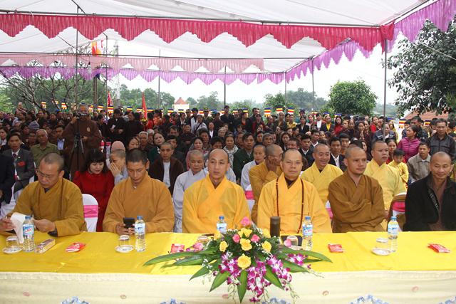 Thái Nguyên: Lễ lạc thành chính điện chùa Phú Sơn