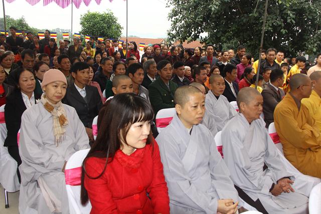 Thái Nguyên: Lễ lạc thành chính điện chùa Phú Sơn
