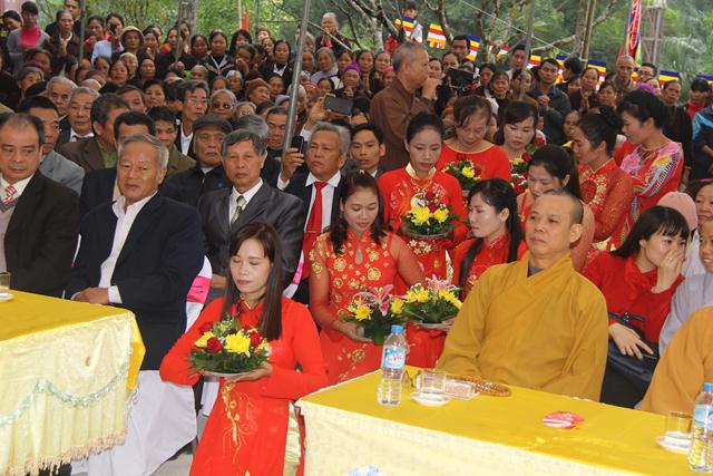 Thái Nguyên: Lễ lạc thành chính điện chùa Phú Sơn