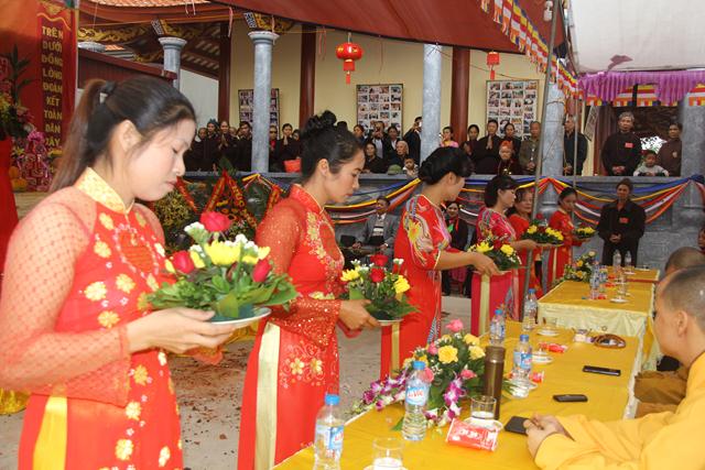 Thái Nguyên: Lễ lạc thành chính điện chùa Phú Sơn