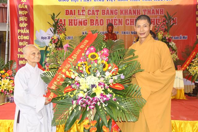 Thái Nguyên: Lễ lạc thành chính điện chùa Phú Sơn
