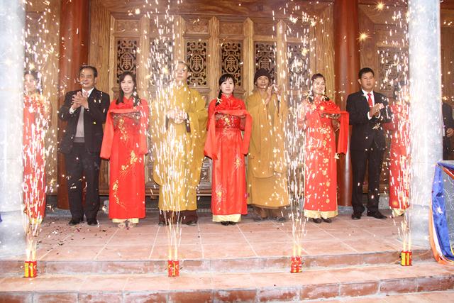 Thái Nguyên: Lễ lạc thành chính điện chùa Phú Sơn