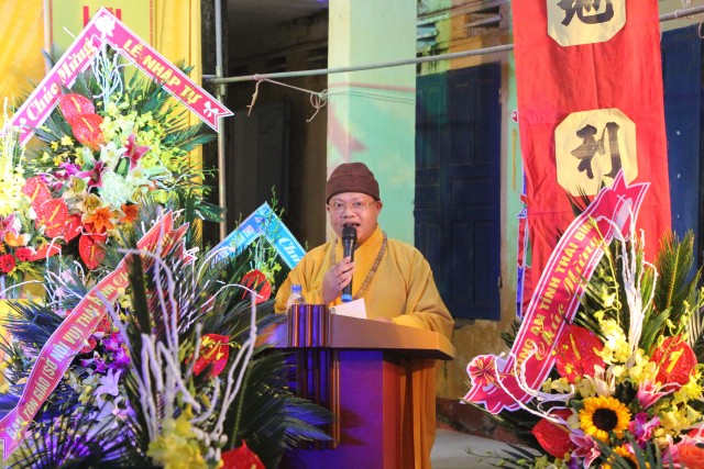 Thái Bình: Lễ bổ nhiệm trụ trì chùa Trung