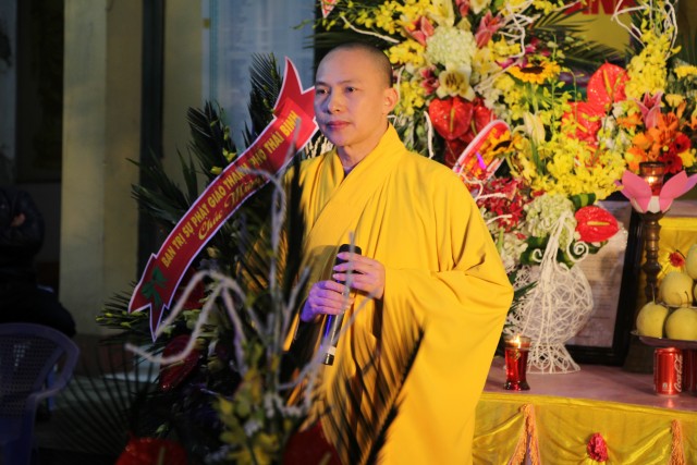 Thái Bình: Lễ bổ nhiệm trụ trì chùa Trung