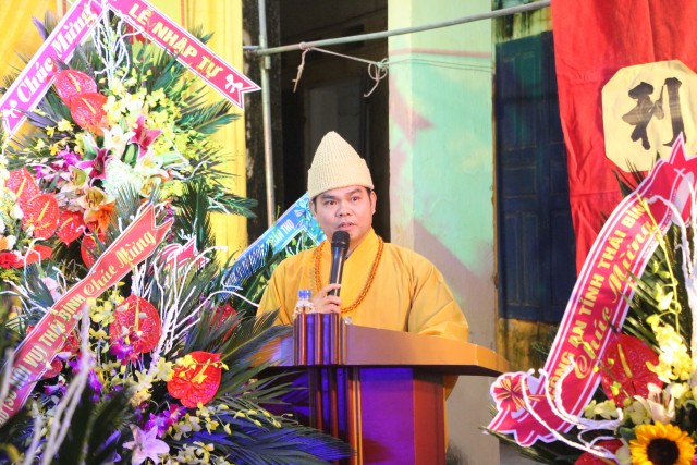 Thái Bình: Lễ bổ nhiệm trụ trì chùa Trung