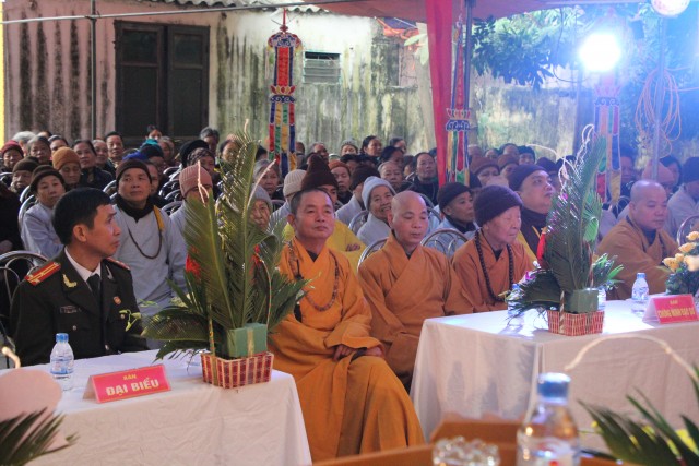 Thái Bình: Lễ bổ nhiệm trụ trì chùa Trung