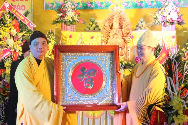 Thái Bình: Lễ bổ nhiệm trụ trì chùa Trung