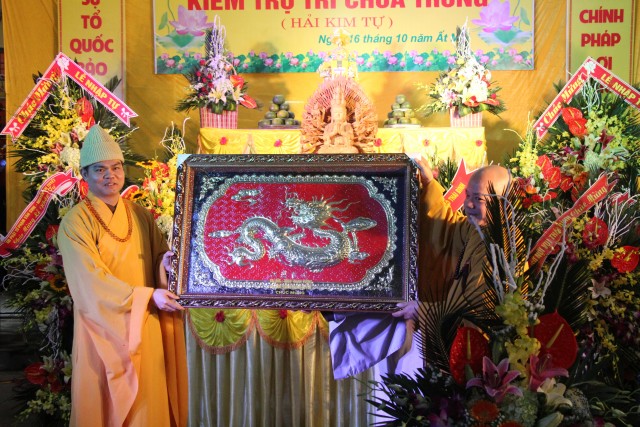 Thái Bình: Lễ bổ nhiệm trụ trì chùa Trung