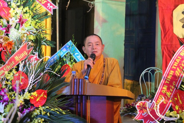 Thái Bình: Lễ bổ nhiệm trụ trì chùa Trung