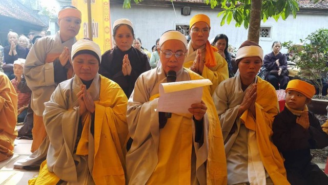 Nam Định: Lễ Tiểu tường Cố Ni Trưởng Thích Đàm Nhữ