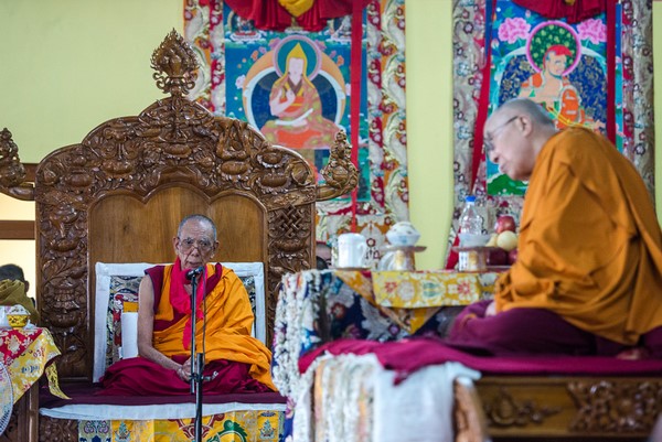 Đức Đạt Lai Lạt Ma dự Khánh thành Tu viện Gaden Tri Thok Khang, bang  Karnataka, Ấn Độ