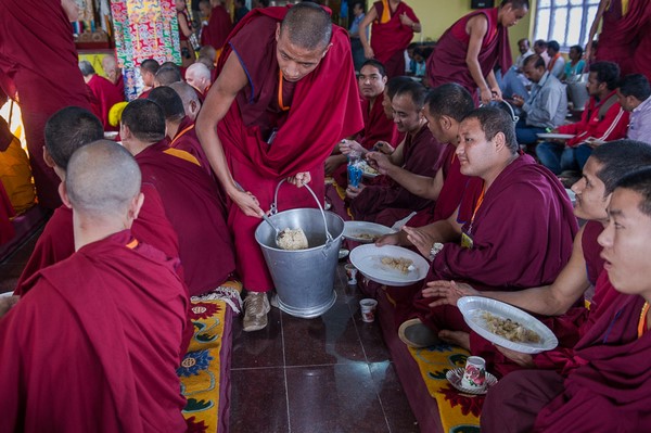 Đức Đạt Lai Lạt Ma dự Khánh thành Tu viện Gaden Tri Thok Khang, bang  Karnataka, Ấn Độ
