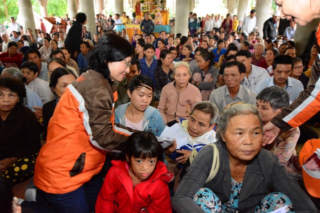 Quỹ Đạo Phật Ngày Nay: Hơn 1,5 tỷ đồng hỗ trợ nạn nhân chất độc da cam và xây dựng chùa tại Quảng Ngãi