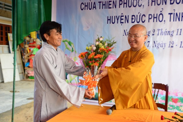 TT.Thích Nhật Từ chia sẻ về chuyển hóa khổ đau cho nạn nhân chất độc da cam tại Quảng Ngãi
