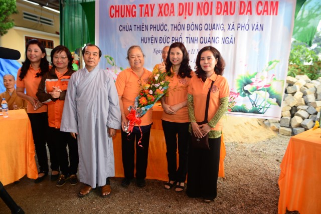 TT.Thích Nhật Từ chia sẻ về chuyển hóa khổ đau cho nạn nhân chất độc da cam tại Quảng Ngãi