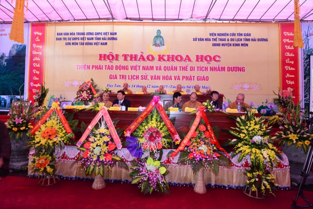 Hội thảo về thiền phái Tào Động Việt Nam và di tích Nhẫm Dương