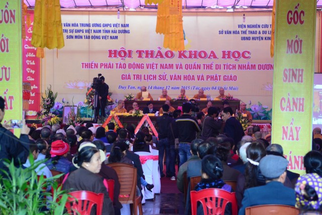 Hội thảo về thiền phái Tào Động Việt Nam và di tích Nhẫm Dương