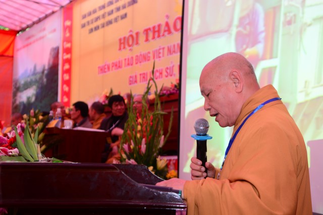 Hội thảo về thiền phái Tào Động Việt Nam và di tích Nhẫm Dương