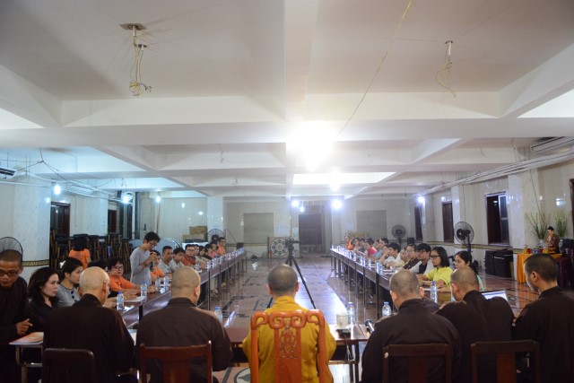 Họp mặt nhóm phụng sự viên chùa Giác Ngộ lần thứ nhất