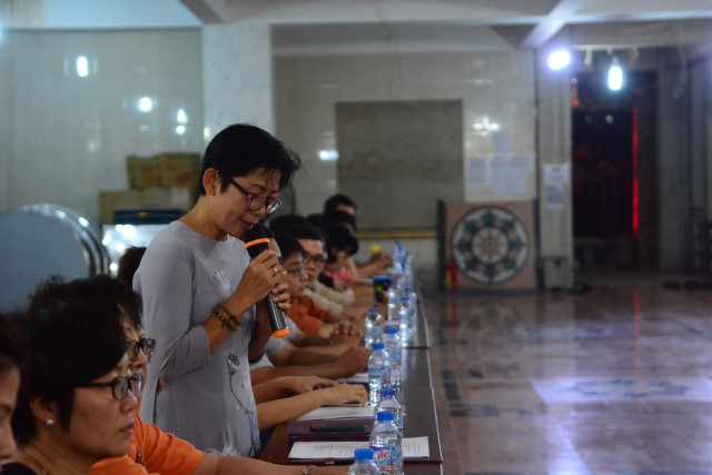 Họp mặt nhóm phụng sự viên chùa Giác Ngộ lần thứ nhất