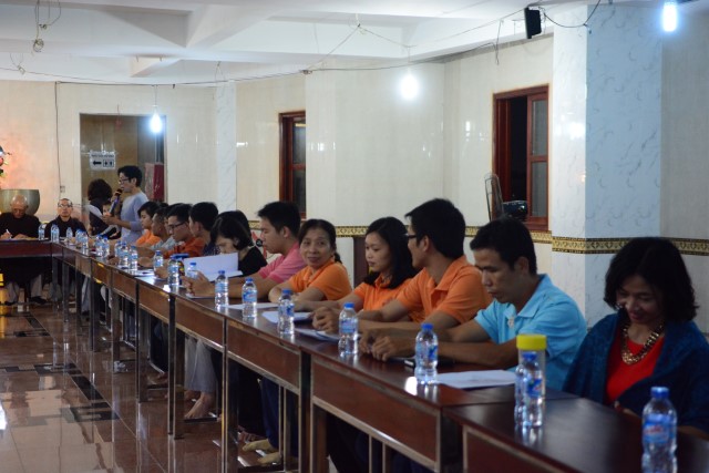 Họp mặt nhóm phụng sự viên chùa Giác Ngộ lần thứ nhất