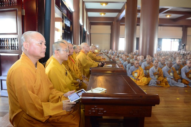 TP. HCM: Long trọng khai mạc Đại giới đàn Trí Đức PL. 2559