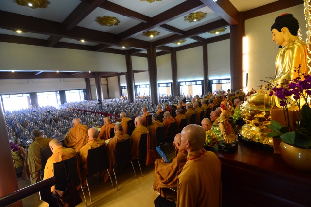 TP. HCM: Long trọng khai mạc Đại giới đàn Trí Đức PL. 2559