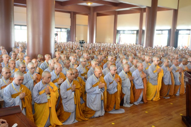 TP. HCM: Long trọng khai mạc Đại giới đàn Trí Đức PL. 2559