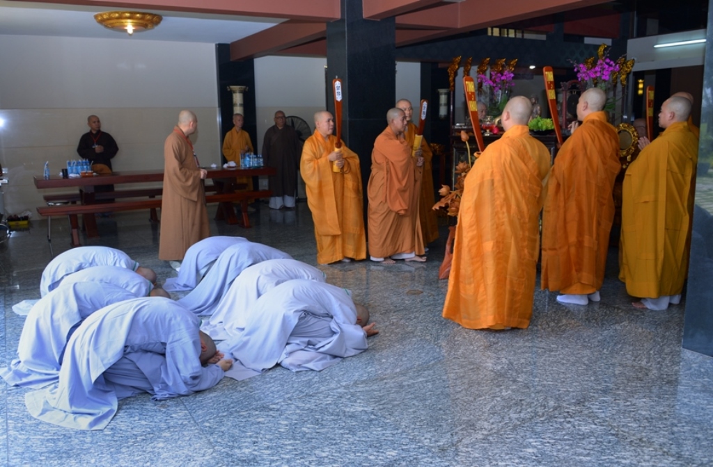 Giới trường Huê Nghiêm: Tấn đàn truyền giới Sa-di