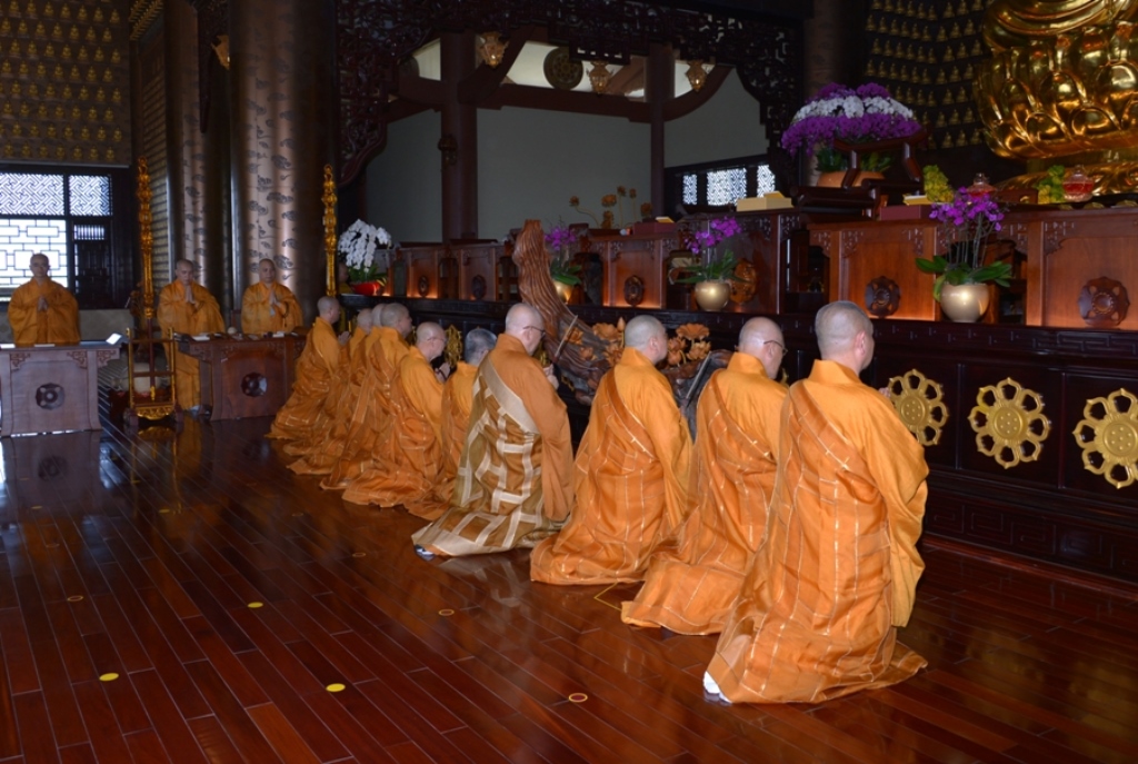 Giới trường Huê Nghiêm: Tấn đàn truyền giới Sa-di