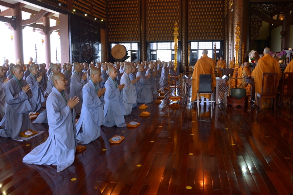 Giới trường Huê Nghiêm: Tấn đàn truyền giới Sa-di