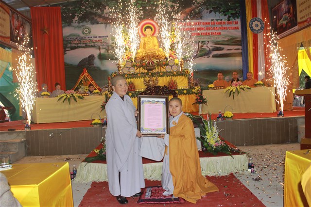 Thanh Hóa: Lễ bổ nhiệm trụ trì chùa Thiên Thanh