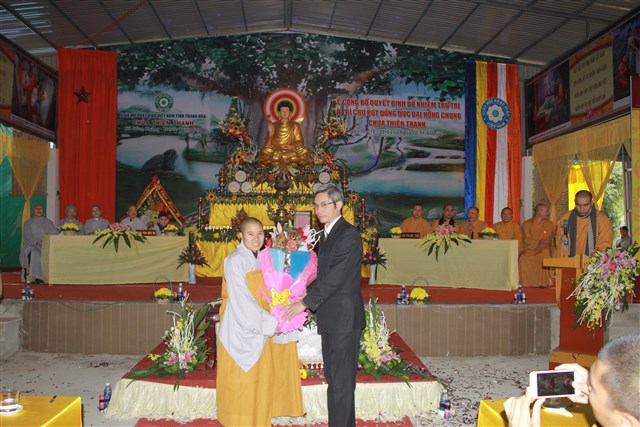 Thanh Hóa: Lễ bổ nhiệm trụ trì chùa Thiên Thanh