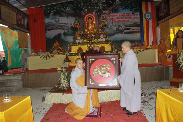 Thanh Hóa: Lễ bổ nhiệm trụ trì chùa Thiên Thanh